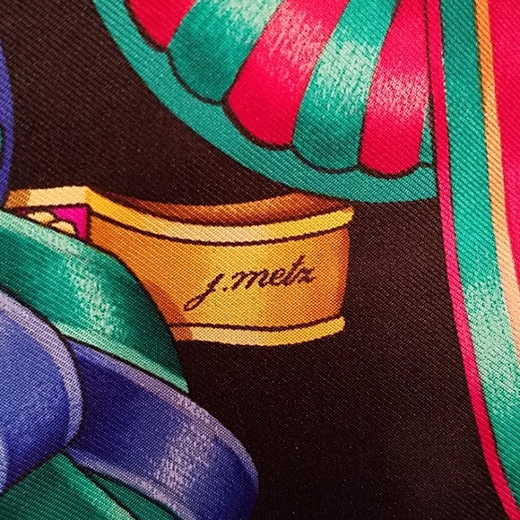 Authentic Hermes scarf - Picture 6 of 6